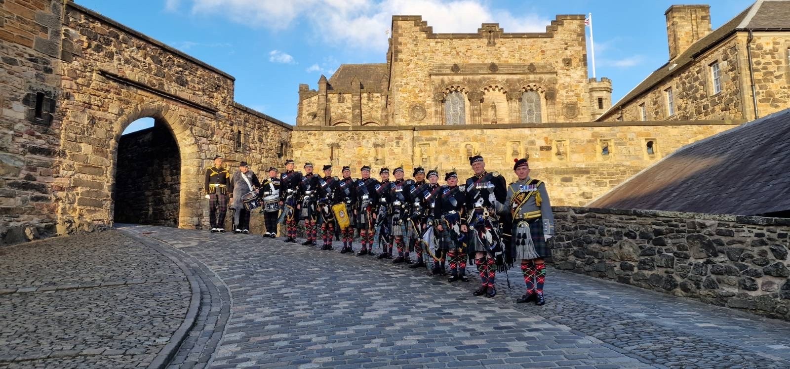 Scottish and North Irish Yeomanry at Edinburgh Castle